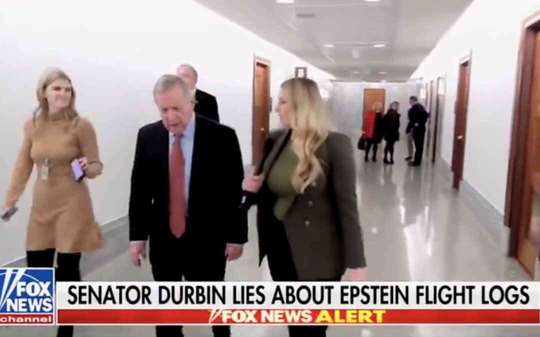 Sen. DICK Durbin Suffers Memory Loss After Claiming Epstein Flight Logs Inquiry Has “Never Been Raised by Anyone” Despite Requests from Senator Blackburn (VIDEO)